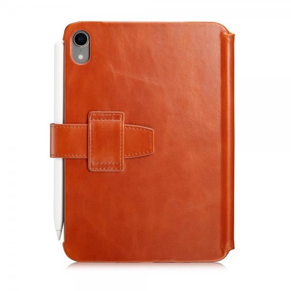 KAVAJ iPad mini (6. sukupolvi)/iPad mini (A17 Pro) London Ruskea -suojakotelo