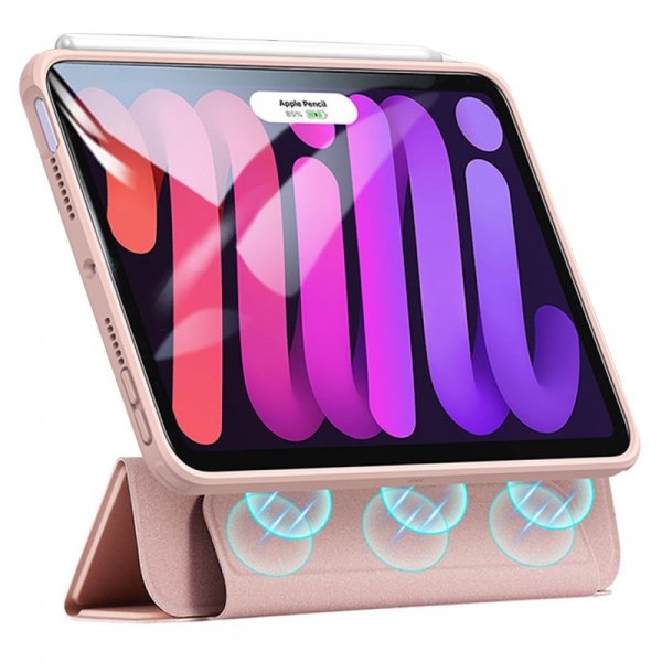 ESR iPad mini (6. sukupolvi)/iPad mini (A17 Pro) Rebound Hybrid -kotelo, ruusukulta