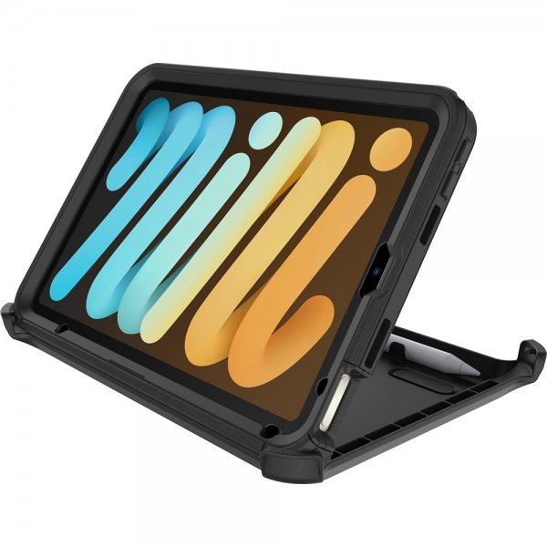Otterbox iPad mini (6. sukupolvi)/iPad mini (A17 Pro) Defender -suojakuori, musta