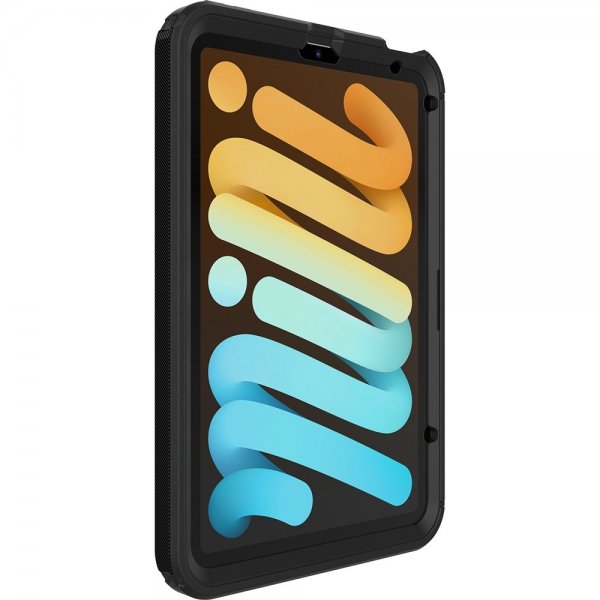 Otterbox iPad mini (6. sukupolvi)/iPad mini (A17 Pro) Defender -suojakuori, musta