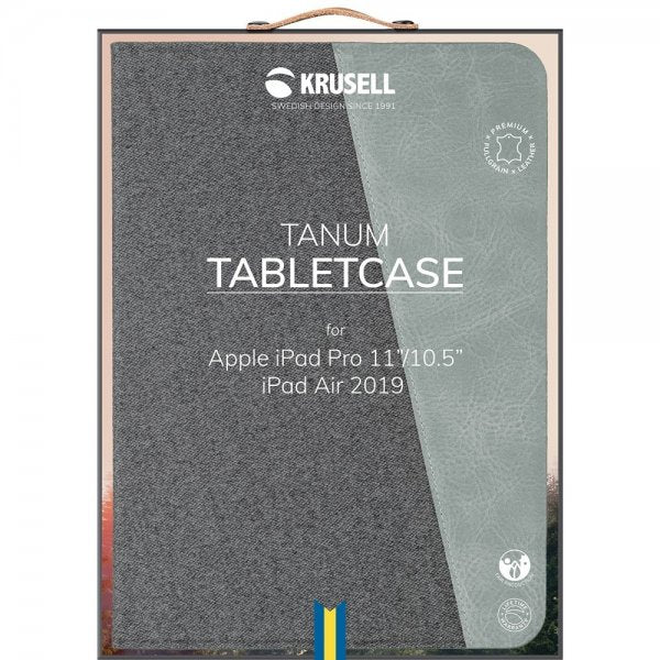 Krusell iPad Pro 11 2018/iPad Air 2019 Kotelo Tanum Cover Vintage Grey