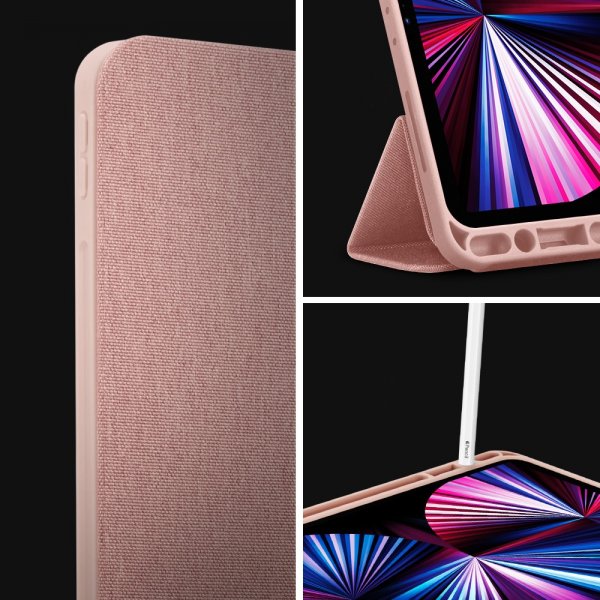 Spigen iPad Pro 11 (2./3./4. sukupolvi) Urban Fit -suojakuori, ruusukulta