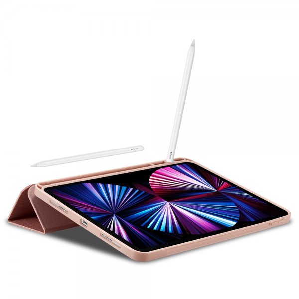 Spigen iPad Pro 11 (2./3./4. sukupolvi) Urban Fit -suojakuori, ruusukulta