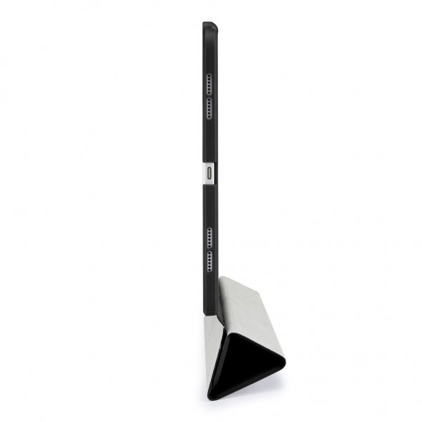 Pipetto iPad Pro 11 (2./3./4. sukupolvi) Origami No3 Pencil Case -suojakotelo, musta