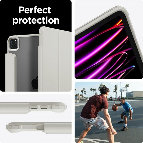 Spigen iPad Pro 11 (sukupolvi 1/2/3/4) Kotelo Air Skin Pro Harmaa