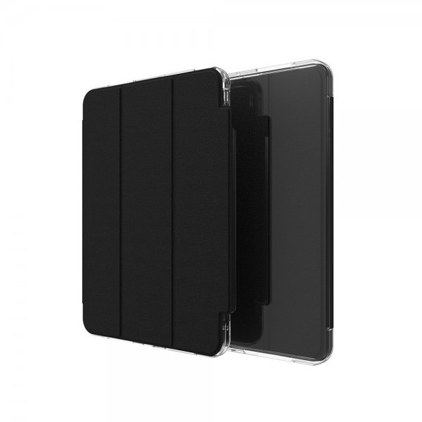 ZAGG iPad Pro 11 (M4/M5) Kotelo Crystal Palace Folio Musta Läpinäkyvä
