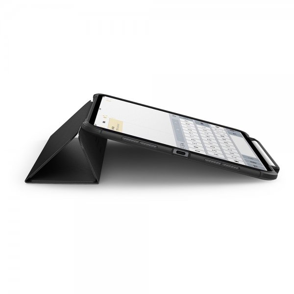 Spigen iPad Pro 11 (M4/M5) Suojakotelo Rugged Armor Pro Musta