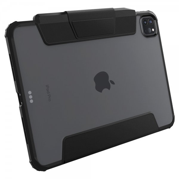 Spigen iPad Pro 11 (M4/M5) Ultra Hybrid Pro -suojakuori, musta