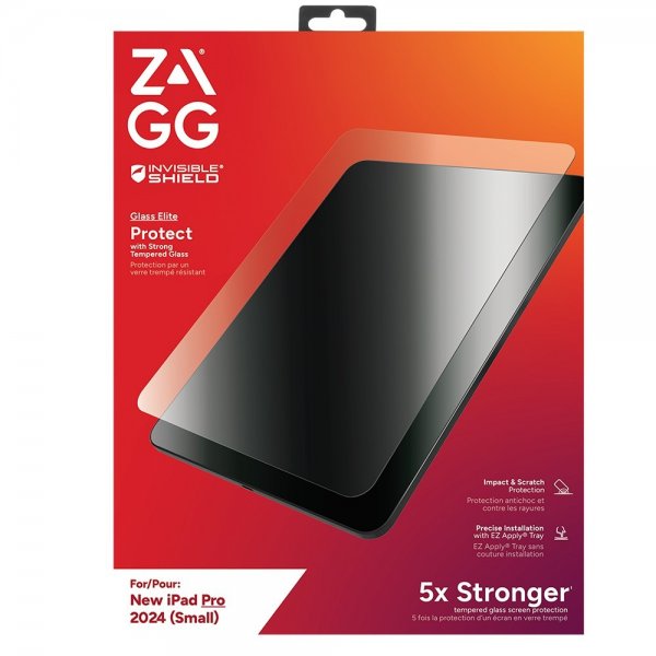 ZAGG InvisibleShield iPad Pro 11 (M4/M5) Näytönsuoja Glass Elite