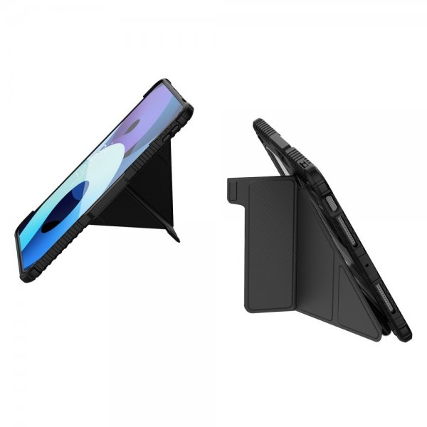 Nillkin iPad Pro 11 (M4/M5) Fodral Bumper Leather Case Pro, musta