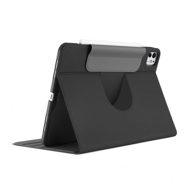 Pipetto iPad Pro 11 (M4/M5) Suojakotelo Origami No5 Rotating Folio Case Musta
