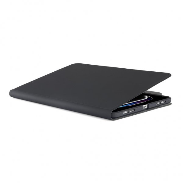 Pipetto iPad Pro 11 (M4/M5) Suojakotelo Origami No5 Rotating Folio Case Musta