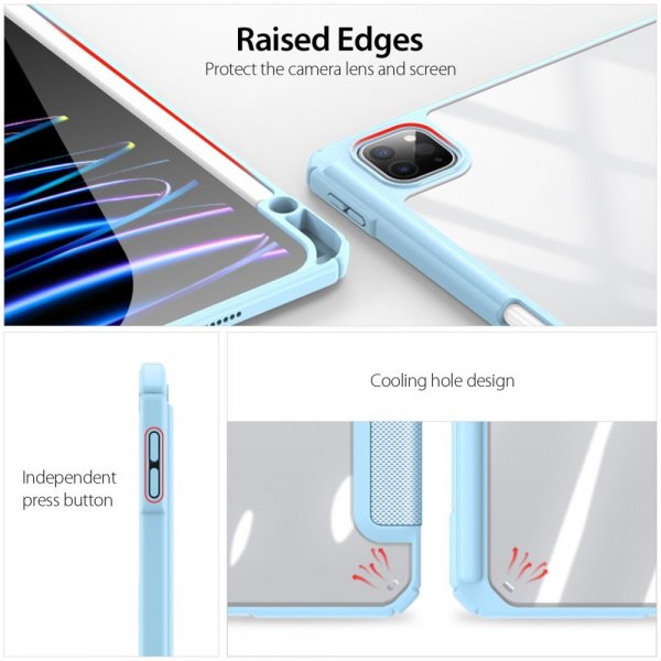 Dux Ducis iPad Pro 11 (M4/M5) -suojakotelo TOBY Series, sininen