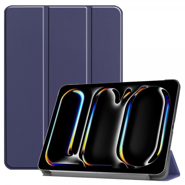 iPad Pro 11 (M4/M5) Suojakotelo Kolmiosainen Sininen