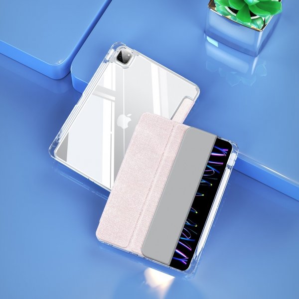 Dux Ducis iPad Pro 11 (M4/M5) -suojakotelo, UNID-sarja, vaaleanpunainen