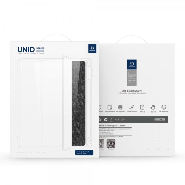 Dux Ducis iPad Pro 11 (M4/M5) -kotelo UNID Series musta