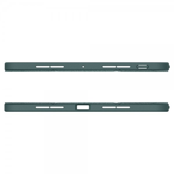 Spigen iPad Pro 11 (M4/M5) Urban Fit -suojakotelo, Midnight Green