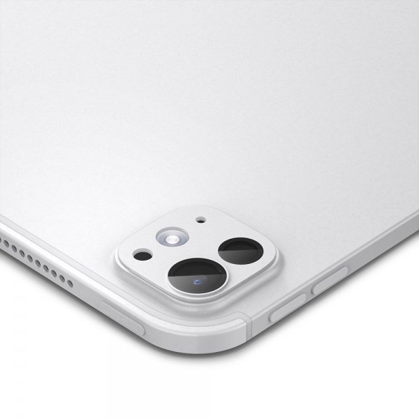 Spigen iPad Pro 11 (M4/M5)/iPad Pro 13 (M4/M5) Kameran suojalasi Glas.tR EZ Fit Optik Metal Silver
