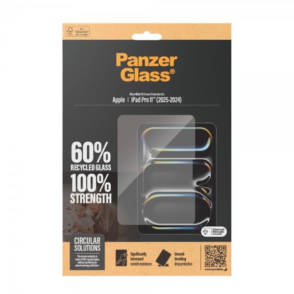 PanzerGlass iPad Pro 11 (M4/M5) Näytönsuoja Ultra-Wide Fit