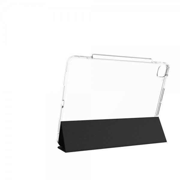ZAGG iPad Pro 13 (M4/M5) Folio Crystal Palace -suojakotelo, musta/läpinäkyvä