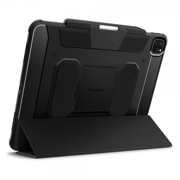 Spigen iPad Pro 13 (M4/M5) Suojakotelo Rugged Armor Pro Musta