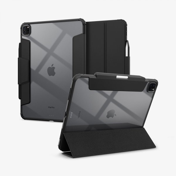 Spigen iPad Pro 13 (M4/M5) Ultra Hybrid Pro -suojakuori, musta