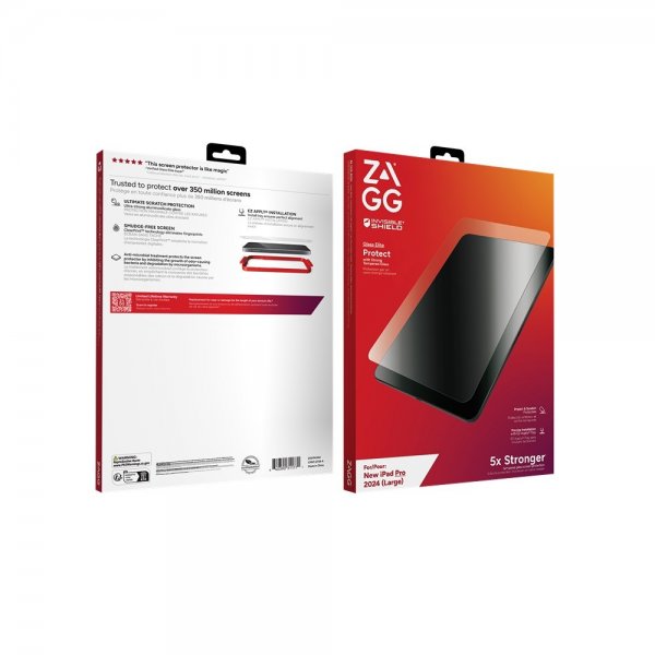 ZAGG InvisibleShield iPad Pro 13 (M4/M5) Näytönsuoja Glass Elite