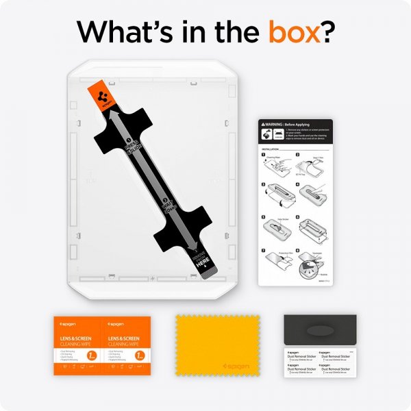 Spigen iPad Pro 13 (M4/M5) Näytönsuoja GLAS.tR EZ Fit