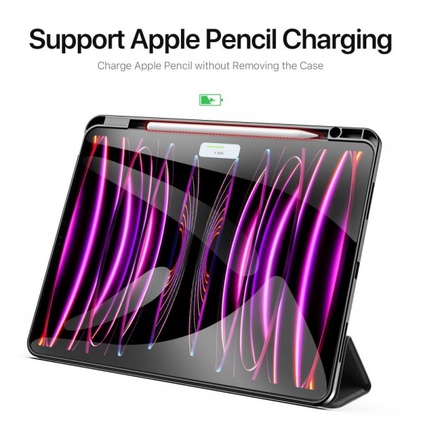 Dux Ducis iPad Pro 13 (M4/M5) Suojakotelo DOMO-sarja Musta