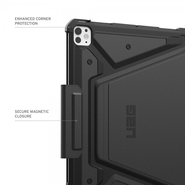 Urban Armor Gear (UAG) iPad Pro 13 (M4/M5) Suojakotelo Metropolis SE Musta