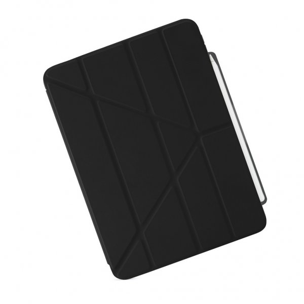 Pipetto iPad Pro 13 (M4/M5) Suojakotelo Origami No3 Pencil Case Musta