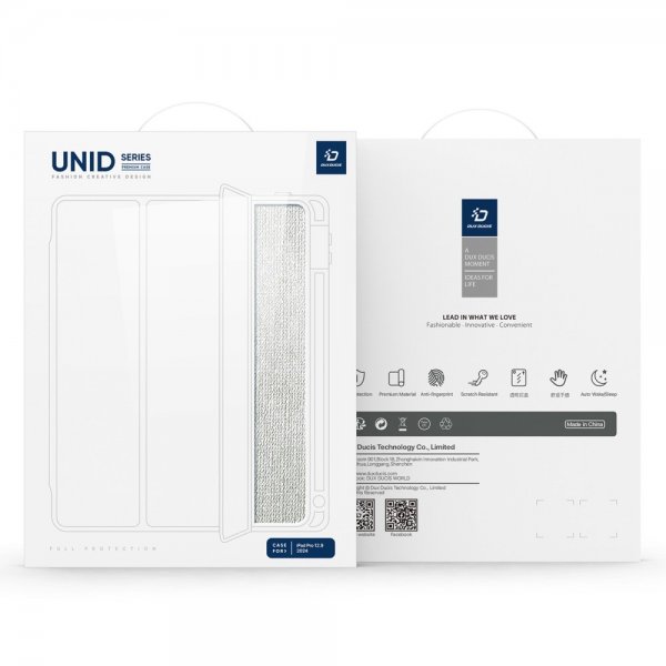 Dux Ducis iPad Pro 13 (M4/M5) -suojakotelo UNID Series, vihreä