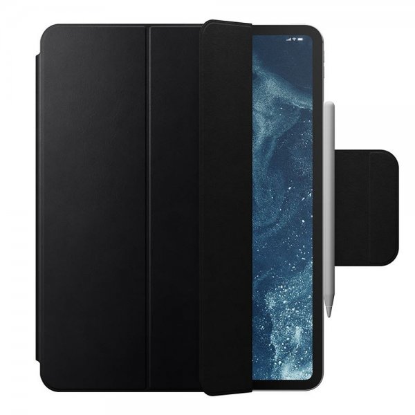 Nomad iPad Pro 13 (M4/M5) -kotelo, nahkainen Folio, musta