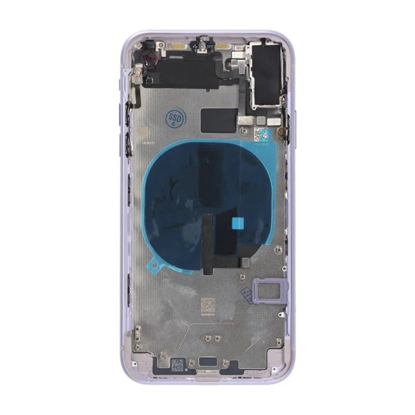 iPhone 11 Takakansi täydellisellä Premium-kehyksellä - violetti