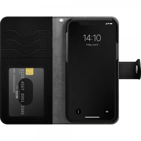 Ideal of Sweden iPhone 11 Kotelo Magnet Wallet+ Musta