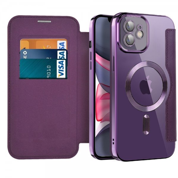 iPhone 11 MagSafe-kuori violetti