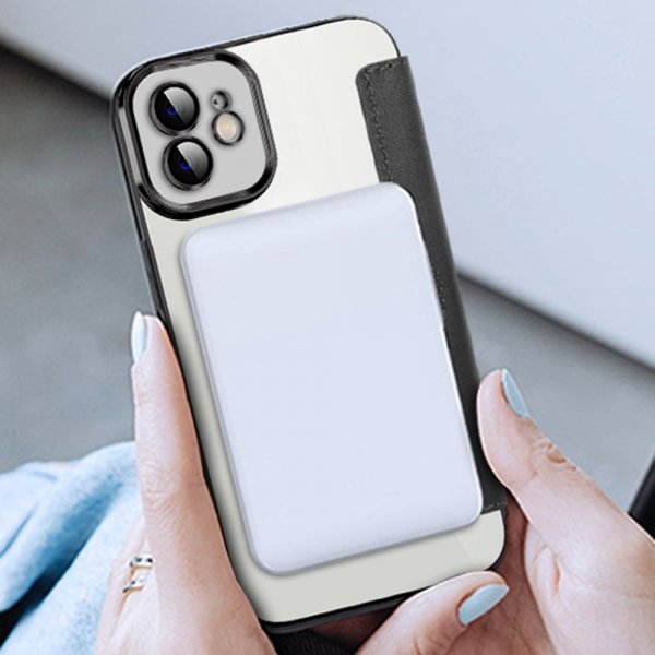 iPhone 11 Kotelo MagSafe Musta