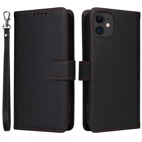 Betopnice iPhone 11 -kotelo irrotettavalla kuorella 005 Musta