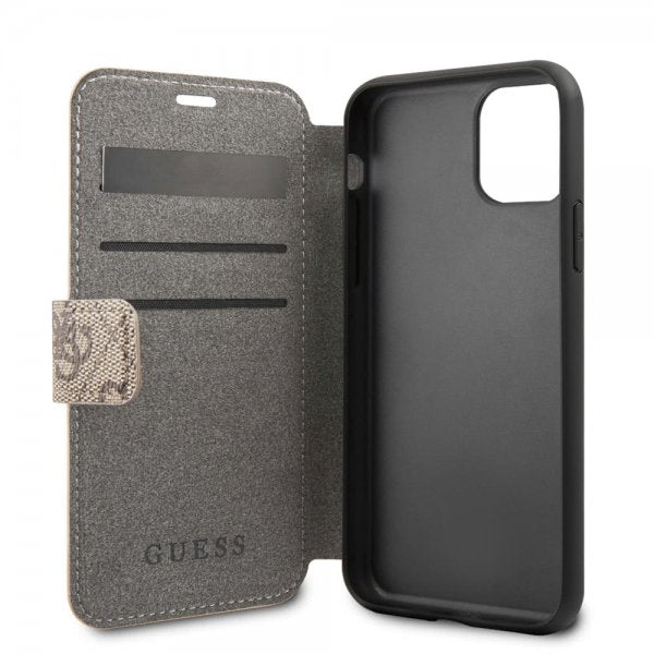 Guess iPhone 11 -suojakotelo Monogram Brown