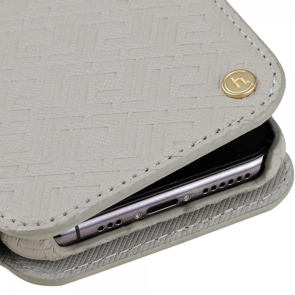 holdit iPhone 11 -kotelo Stockholm Irrotettava kuori Celia Taupe