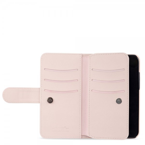 holdit iPhone 11 -kotelo, lompakkokotelo, Extended Magnet -irrotettava kuori, Blush Pink