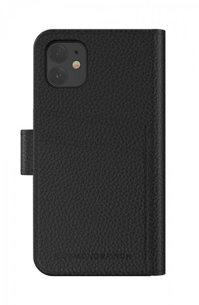Richmond & Finch iPhone 11 -kotelo, lompakko, irrotettava kuori, musta
