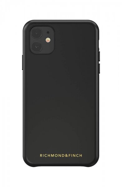 Richmond & Finch iPhone 11 -kotelo, lompakko, irrotettava kuori, musta
