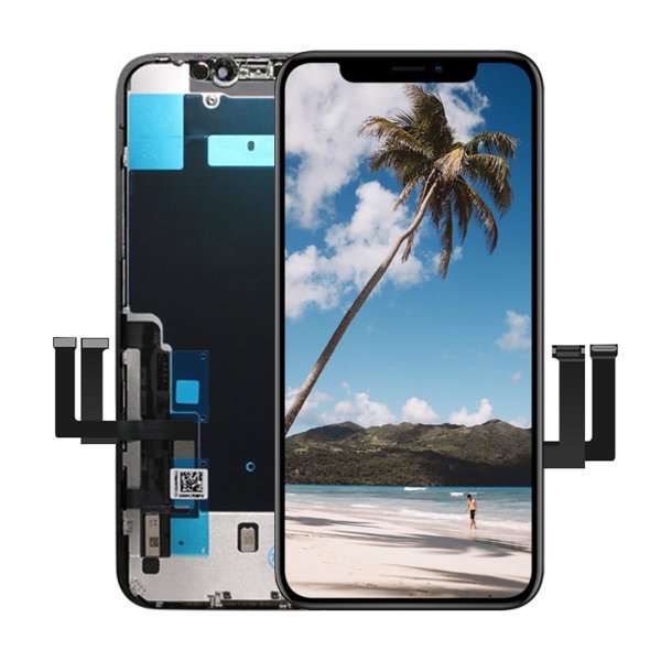 iPhone 11 LCD-näyttö AAA Premium - Musta