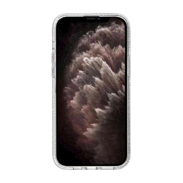 iPhone 11 Suojakuori Glitter Iskunvaimennus Läpinäkyvä