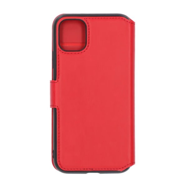 Rvelon iPhone 11 Kotelo Taitettava Korttipaikka Punainen