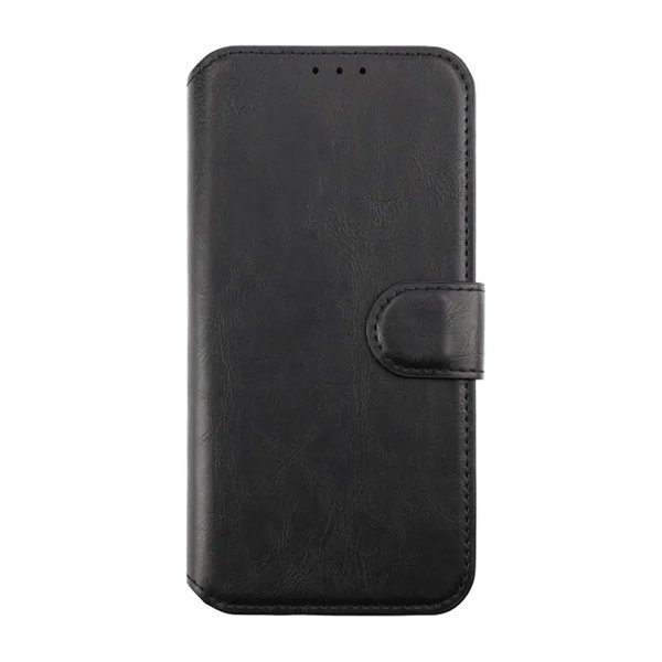 Rvelon iPhone 11 -kotelo, taitettava korttitasku, musta
