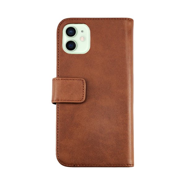 Rvelon iPhone 11 -kotelo, aitoa nahkaa, ruskea