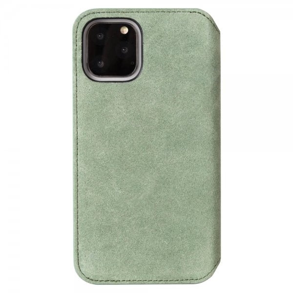 Krusell iPhone 11 Pro -kotelo Broby PhoneWallet Olive