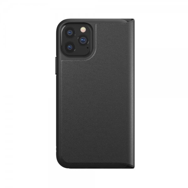 Adidas iPhone 11 Pro -suojakotelo TAI kirjakotelo FW19, musta-valkoinen